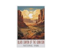 Jigsaw Puzzle 1000 Piece，Black Canyon of The Gunnison National Park，Adult Puzzle DIY Kit Paper Puzzle Modern Home Decor Unique Gift（50x70cm）-FO28