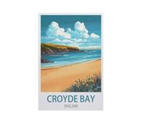 Jigsaw Puzzle 1000 Piece，Croyde Bay England，Classic Puzzle DIY Kit Paper Toy Unique Gift Home Decor（50x70cm）-FX78