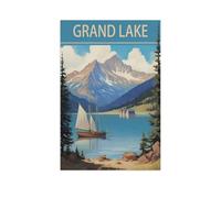 Jigsaw Puzzle 1000 Piece，Grand Lake Colorado，Classic Puzzle Adult Puzzle DIY Kit Paper Toy Unique Gift Modern Home Decor（50x70cm）-FR60
