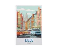 Jigsaw Puzzle 1000 Piece，Lille France，Paper Jigsaw Puzzle for Kids Adult, Puzzle Game Toys Gift for Wall Decoration（26x38cm）-FZ33