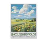 Jigsaw Puzzle 1000 Piece，Lincolnshire Wolds Area of Outstanding Natural Beauty，Paper Jigsaw Puzzle for Kids Adult, Puzzle Game Toys Gift for Wall Decoration（26x38cm）-FI72