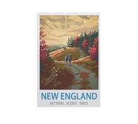 Jigsaw Puzzle 1000 Piece，New England National Scenic Trail，Classic Puzzle Adult Puzzle DIY Kit Paper Toy Unique Gift Modern Home Decor（50x70cm）-FZ80