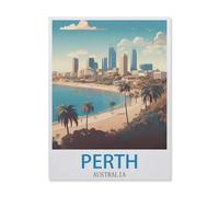 Jigsaw Puzzle 1000 Piece，Perth Australia，Paper Jigsaw Puzzle for Kids Adult, Puzzle Game Toys Gift for Wall Decoration（26x38cm）-EG72