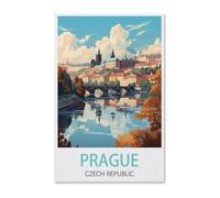 Jigsaw Puzzle 1000 Piece，Prague Czech Republic，Adult Puzzle DIY Kit Paper Puzzle Modern Home Decor Unique Gift（50x70cm）-Y22