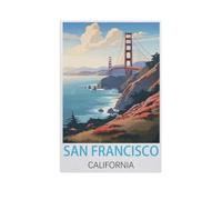 Jigsaw Puzzle 1000 Piece，San Francisco California，Paper Jigsaw Puzzle for Kids Adult, Puzzle Game Toys Gift for Wall Decoration（50x70cm）-FR33