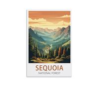 Jigsaw Puzzle 1000 Piece Sequoia National Parks Puzzle 1000 Pieces Wood Puzzle Adult Children's Educational Toy Family Decompression Game 38x52cm