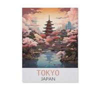 Jigsaw Puzzle 1000 Piece，Tokyo Japan，Paper Jigsaw Puzzle for Kids Adult, Puzzle Game Toys Gift for Wall Decoration（26x38cm）-FL73