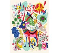 Jigsaw Puzzle 1000 Pièces Adulte Enfants Jigsaw Puzzle Couleur Fauve Grand Jigsaw Puzzle Toy Gift Décoration de la maison Décoration murale Fête des Mères Fête des Pères Noël Cadeau de remise des diplômes