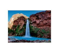 Jigsaw Puzzle 1000 Pièces Adultes，Chutes de Havasupai, Arizona，Papier Puzzle Classique Jigsaw Puzzle pour Garçons Filles HD Impression Affiche Cadeau De Noël（50x70cm）-AT48