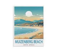Jigsaw Puzzle 1000 Pièces Adultes，Muizenberg Beach Afrique du Sud，Papier Puzzle Classique Jigsaw Puzzle pour Garçons Filles HD Impression Affiche Cadeau De Noël（38x26cm）-P64