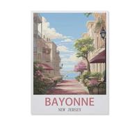 Jigsaw Puzzle 1000 Pièces，Bayonne New Jersey，Jeu Décontracté Amusant Cadeau Jouets pour Amis Et Famille（50x70cm）-F41