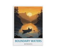 Jigsaw Puzzle 1000 Pieces，Boundary Waters Minnesota，Paper Adult Toys Decompression Game（26x38cm）-U38