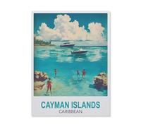 Jigsaw Puzzle 1000 Pieces，Cayman Islands，Large Family Puzzle Game Artwork for Adults Teens（38x52cm）-FD56