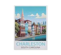 Jigsaw Puzzle 1000 Pieces，Charleston South Carolina，Paper Adult Toys Decompression Game（50x70cm）-EW44