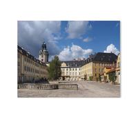 Jigsaw Puzzle 1000 Pièces,Château Heidecksburch à Rudolstadt,3D Adultes Papier Jouets Éducatifs Meilleur Cadeau d'anniversaire Garçons Filles(38x26cm)-AE40