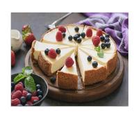 Jigsaw Puzzle 1000 Pièces，Cheesecake New-yorkais fraîchement cuit，3D Adultes Papier Jouets Éducatifs Meilleur Cadeau d'anniversaire Garçons Filles（38x26cm）-V4