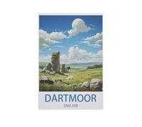 Jigsaw Puzzle 1000 Pièces,Dartmoor, Angleterre,Adultes Enfants Assemblage De Puzzles Jeux De Jouets Éducatifs(75x50cm)-AN54