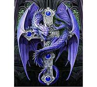 Jigsaw Puzzle 1000 pièces Dragon Violet pour Jeu d'activité familiale