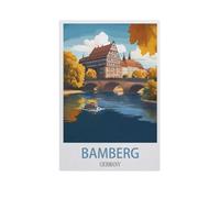 Jigsaw Puzzle 1000 Pieces for Adults，Bamberg Germany，Paper Puzzle - Unique Suitable for Teenagers and Adults（26x38cm）-FY62