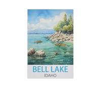 Jigsaw Puzzle 1000 Pieces for Adults，Bell Lake Idaho，Teens Boys Girls Puzzles Premium Quality Fun Family Challenging Puzzles for Birthday（50x70cm）-FV10