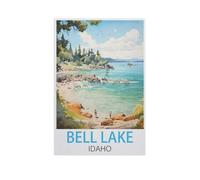 Jigsaw Puzzle 1000 Pieces for Adults，Bell Lake Idaho，Unique Suitable for Teenagers and Adults, Home Decoration（26x38cm）-FV65