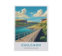 Jigsaw Puzzle 1000 Pieces for Adults，Cuilcagh Northern Ireland，Unique Suitable for Teenagers and Adults, Home Decoration（38x52cm）-DX84