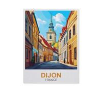 Jigsaw Puzzle 1000 Pieces for Adults，Dijon France，Paper Puzzle - Unique Suitable for Teenagers and Adults（26x38cm）-FA22
