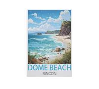 Jigsaw Puzzle 1000 Pieces for Adults，Dome Beach Rincon，Teens Boys Girls Puzzles Difficult Challenging Puzzle for Party Games Kids Family Friends（38x52cm）-FU67