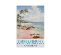 Jigsaw Puzzle 1000 Pieces for Adults，Dominican Republic Caribbean，Paper Puzzle - Unique Suitable for Teenagers and Adults（26x38cm）-FO62