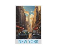 Jigsaw Puzzle 1000 Pieces for Adults，New York，Large Puzzle Game Artwork for Adults Teens, Family Decorations, Unique Puzzle Gift（26x38cm）-FQ43