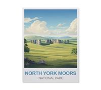 Jigsaw Puzzle 1000 Pieces for Adults，North York Moors National Park，Kids Teens Large Families Puzzle Game（38x52cm）-FE77