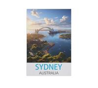 Jigsaw Puzzle 1000 Pieces for Adults，Sydney Australia，Large Puzzle Game Artwork for Adults Teens（26x38cm）-FQ79