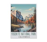 Jigsaw Puzzle 1000 Pieces for Adults，Yosemite National Park California，Teens Boys Girls Puzzles Difficult Challenging Puzzle for Party Games Kids Family Friends（50x70cm）-FL27