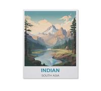 Jigsaw Puzzle 1000 Pièces，Inde, Asie du Sud，Adultes Enfants Assemblage De Puzzles Jeux De Jouets Éducatifs（75x50cm）-HT20