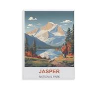 Jigsaw Puzzle 1000 Pièces，Jasper National Park，3D Adultes Papier Jouets Éducatifs Meilleur Cadeau d'anniversaire Garçons Filles（38x26cm）-HJ41