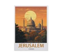 Jigsaw Puzzle 1000 Pièces,Jérusalem Israël,Adultes Enfants Assemblage De Puzzles Jeux De Jouets Éducatifs(50x70cm)-EY30