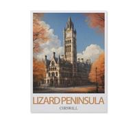 Jigsaw Puzzle 1000 Pieces，Lizard Peninsula Cornwall，Paper Adult Toys Decompression Game（26x38cm）-FJ24