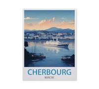 Jigsaw Puzzle, 1000 Pièces Puzzles pour Adultes Puzzles，Cherbourg Manche，Puzzle Éducatif Jouet pour Enfant（75x50cm）-GO69