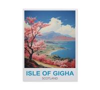 Jigsaw Puzzle, 1000 Pièces Puzzles pour Adultes Puzzles，Isle of Gigha，Puzzle Éducatif Jouet pour Enfant（50x70cm）-HC54