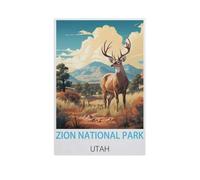 Jigsaw Puzzle, 1000 Pièces Puzzles pour Adultes Puzzles，Parc National de Zion, Utah，Puzzle Éducatif Jouet pour Enfant（50x70cm）-AL93