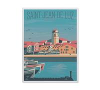 Jigsaw Puzzle 1000 Pièces，Saint-Jean-de-Luz，Adultes Enfants Assemblage De Puzzles Jeux De Jouets Éducatifs（38x26cm）-HP76