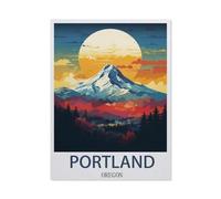 Jigsaw Puzzle 1500 Piece，Portland Oregon，Classic Puzzle Adult Puzzle DIY Kit Paper Toy Unique Gift Modern Home Decor（57x87cm）-EY100
