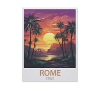 Jigsaw Puzzle 1500 Piece，Rome Italy，Classic Puzzle DIY Kit Paper Toy Unique Gift Home Decor（57x87cm）-ET57