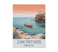 Jigsaw Puzzle 1500 Piece，Zakynthos Greece，Wood Jigsaw Puzzle for Kids Adult, Puzzle Game Toys Gift for Wall Decoration（57x87cm）-FK93