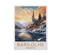 Jigsaw Puzzle 1500 Pieces for Adults，Bariloche Argentina，Teens Boys Girls Puzzles Difficult Challenging Puzzle for Party Games Kids Family Friends（57x87cm）-EU66