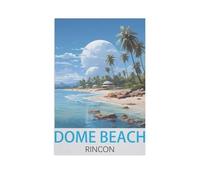 Jigsaw Puzzle 1500 Pieces for Adults，Dome Beach Rincon，Teens Boys Girls Puzzles Difficult Thick Sturdy Pieces Challenging Puzzle for Party Games（57x87cm）-FV89