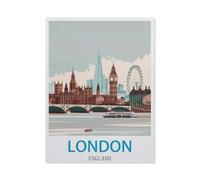 Jigsaw Puzzle 1500 Pieces for Adults，London England，Large Puzzle Game Artwork for Adults Teens, Family Decorations, Unique Puzzle Gift（57x87cm）-EZ83