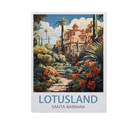 Jigsaw Puzzle 1500 Pieces for Adults，Lotus Land Santa Barbara，Teens Boys Girls Puzzles Difficult Challenging Puzzle for Party Games Kids Family Friends（57x87cm）-EZ27