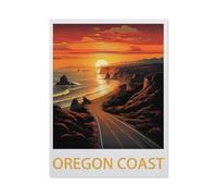 Jigsaw Puzzle 1500 Pieces for Adults，Oregon Coast，Kids Teens Large Families Puzzle Game（57x87cm）-EB36