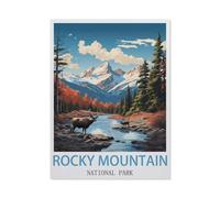 Jigsaw Puzzle 1500 Pieces for Adults，Rocky Mountain National Park，Large Puzzle Game Artwork for Adults Teens, Family Decorations, Unique Puzzle Gift（57x87cm）-EY63